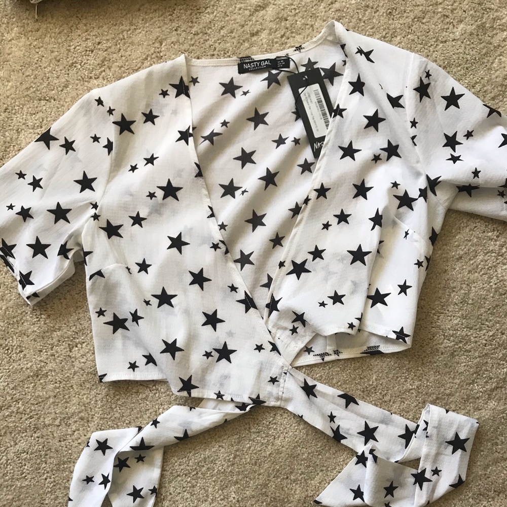 Star Wrap shirt
